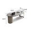 55.12"Italian minimalist slab executive desk-865751919