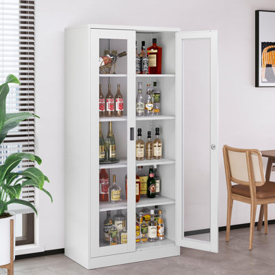 Tall Display Storage Cabinet by Latitude Run