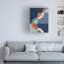 Œuvre d'art sur toile bolologia Elena Ristova Aspectratiobluerust32-105667100