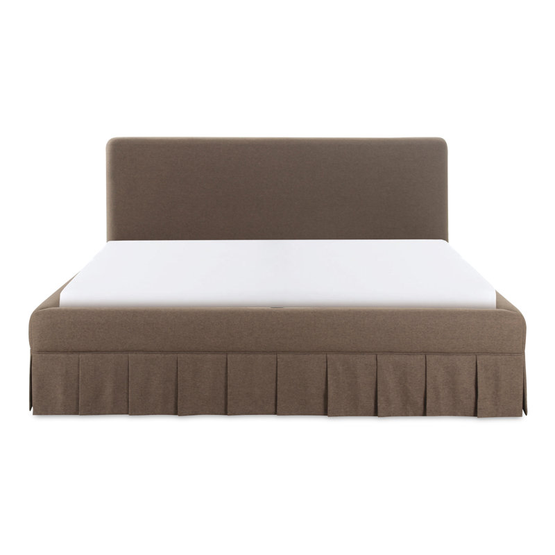 Lit tapissier Milo, Très grand, Brown