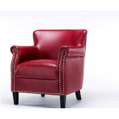 Hadley Red Club Chair