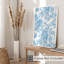 Motif floral de fleurs bleues IV-1046484600