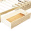 Lit de jour simple en bois avec deux boîtes de rangement, connexions et prises de courant-2035592510