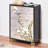 Painted Five-Drawer Silver Foil Accent Cabinet