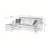 Upholstered L-Shaped Sectional Reversible