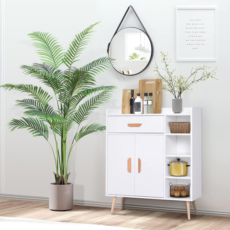 Palmier artificiel 6 pi avec plantes artificielles et plantes tropicales