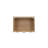 30'' Cane Paneled Bathroom Vanity Base MDF  Solid Rubberwood