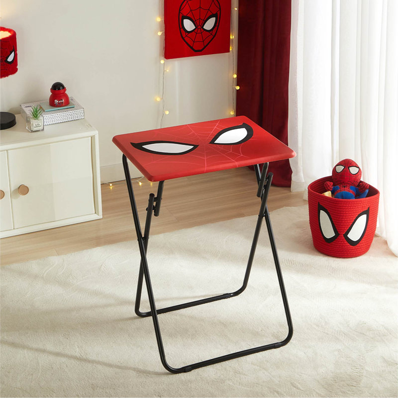 Table-plateau pliante Spiderman, table de collation, table portable pour ordinateur portable, divertissement, repas