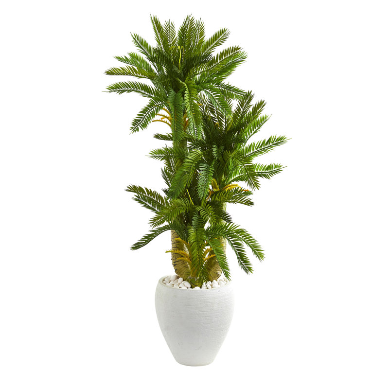 Plante de feuillage artificiel 36" dans un pot de fleurs
