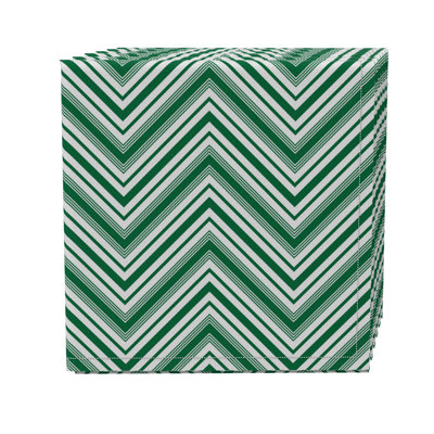 Cotton Twill Chevron Square Napkin
