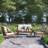 Shynel Acacia 4 - Person Patio Conversation Set with Cushions-1988985449