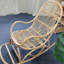 Chaise berçante en rotin Cool