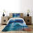 Hypnotic Coastal Polyester Coverlet
