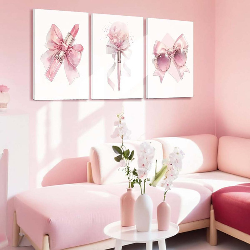 3 Piece Wrapped Canvas Print, 60 cm H x 120 cm W