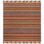 Tapis rayé en coton tissé à la main Montauk