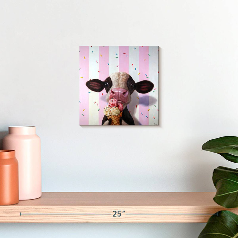 Ketti Mooo-Licious, 10" H x 10" W