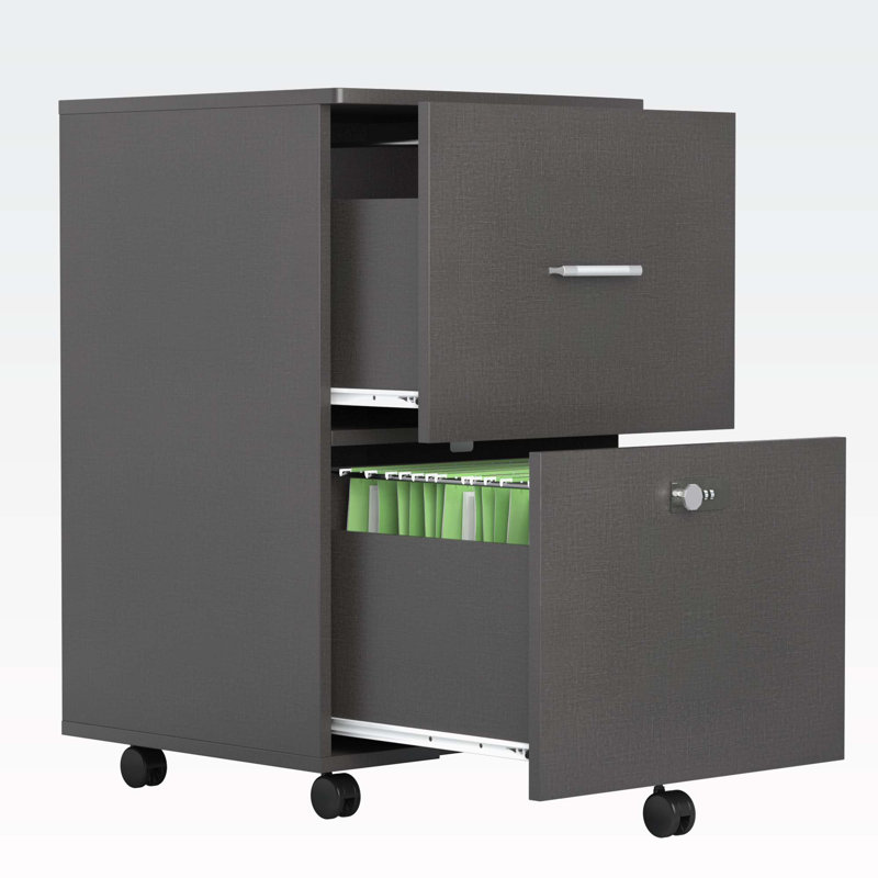 Commode décorative Yessenia, Gris foncé