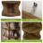 Corner Bookcase, 70.8'' Tall Corner Shelf Storage Display Rack