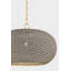 Luminaire suspendu Penarth en laiton vieilli