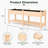 Extra Large Elevated Raised Garden Bed-122763469