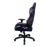 RaynorGaming Adjustable Ergonomic Faux Leather Swiveling PC & Racing Game Chair in Black