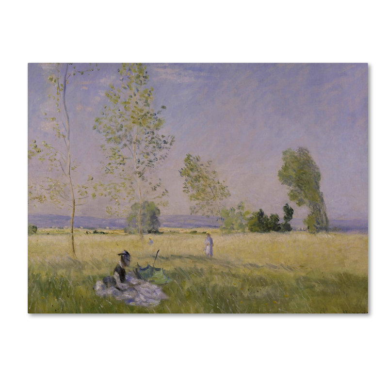 « summer », reproduction sur toile tendue, H 14 po x l 19 po