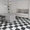 Carreau de marbre et de mur 12 po x 12 po Checkmate