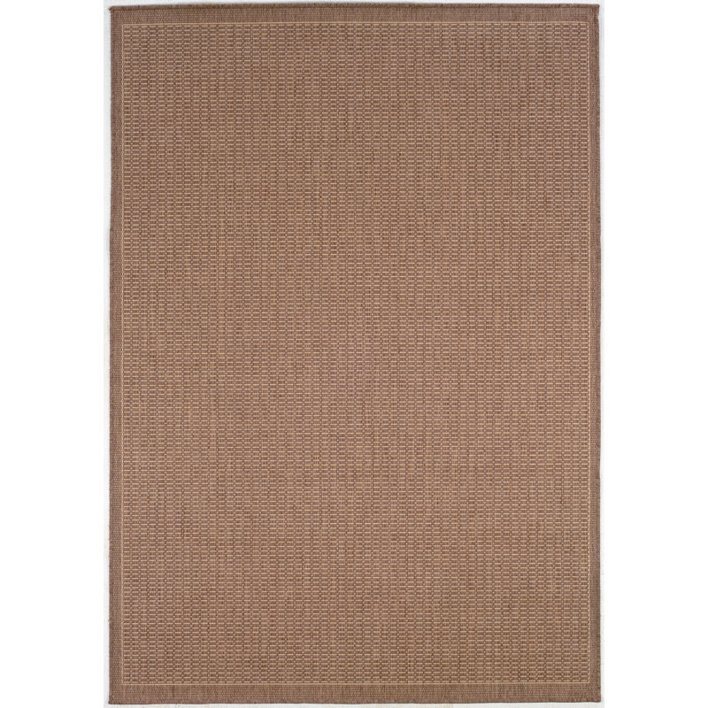 Tapis brun clair brun clair Fierce, Rectangle 8 pi 6 po x 13 pi