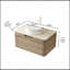 Meuble-lavabo flottant avec lavabo rond 30 po-813838920