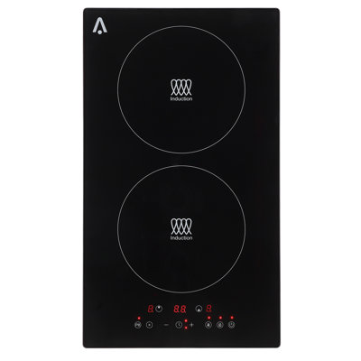2 Burner Electric Cooktop, 11.6" 1800W, 120V