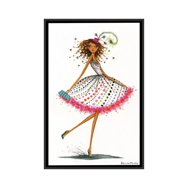 «Hats Party Hat», reproduction d'art sur toile, H 26 po x l 18 po x P 1,5 po, Toile tendue