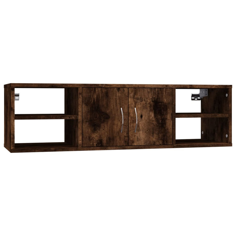 Glendel 4 Piece Accent Shelf, Rustic Brown