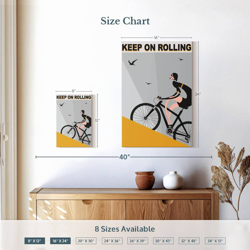 Senne Keep On Rolling, H 12 po x l 8 po