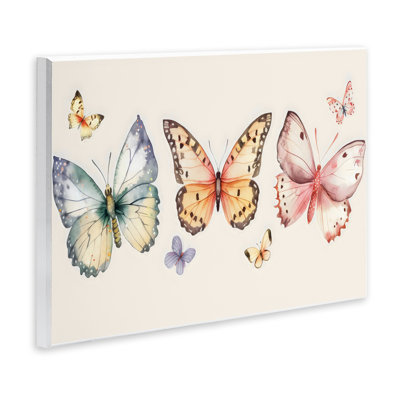 Plaque murale Graceful Butterfly Trio, design par Creative Studio