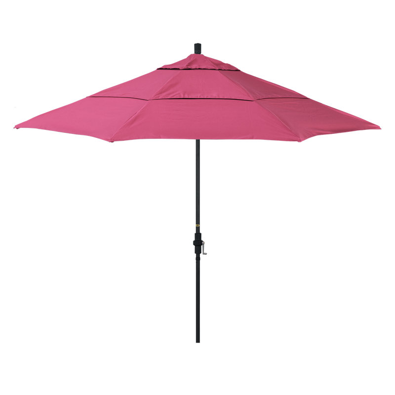 Parasol de marché Broadmeade octogonal Sunbrella, Toile Sunbrella® rose vif