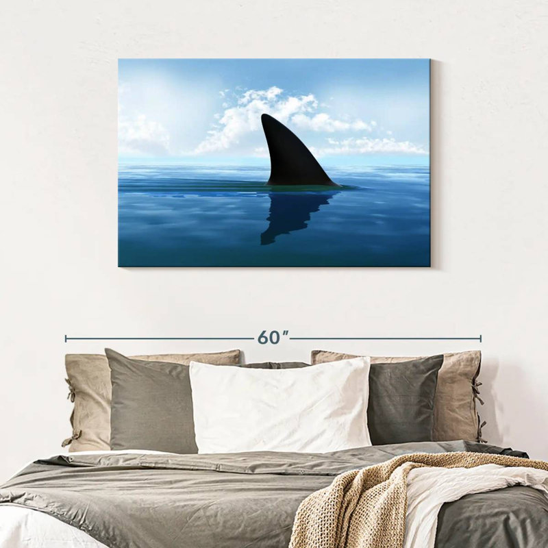 Crowle Shark Fin, 30" H x 45" W