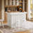 Home Corner Bar Cabinet,L-Shaped Liquor Bar Table-1784780520