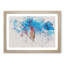House Finch Bird - Picture Frame Painting Print-56734216-56734214