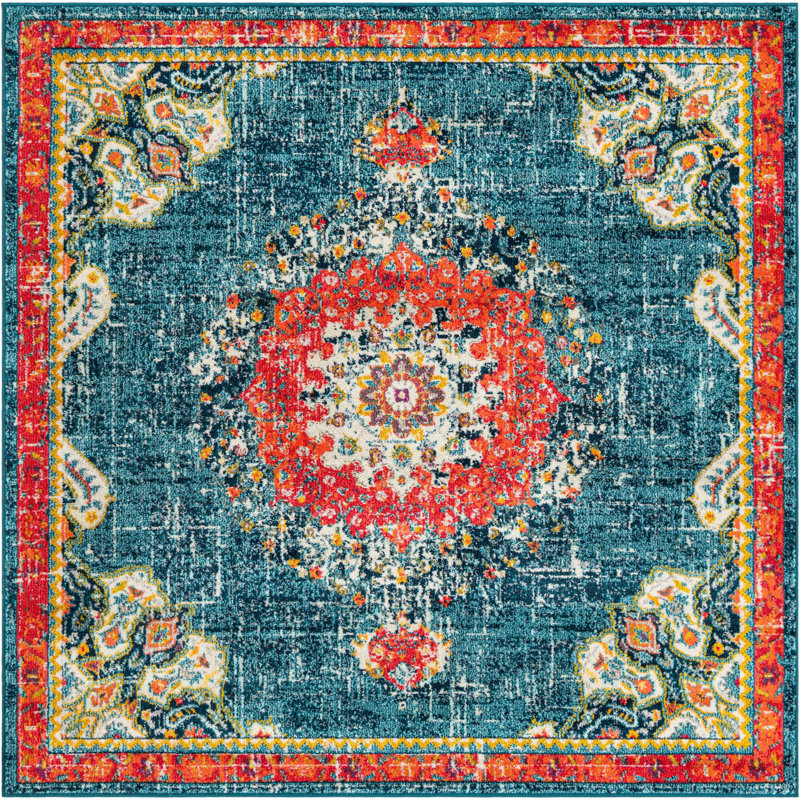 Pennylane Oriental Indoor Rug, Square 7'1"