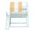 Full Size House Bed With Canopy & Slide, Built-In Bookshelves-348773751