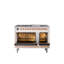 ILVE Nostalgie II, cuisinière à double combustible de 48 po, 8 brûleurs, plaque chauffante-812063151-812063163