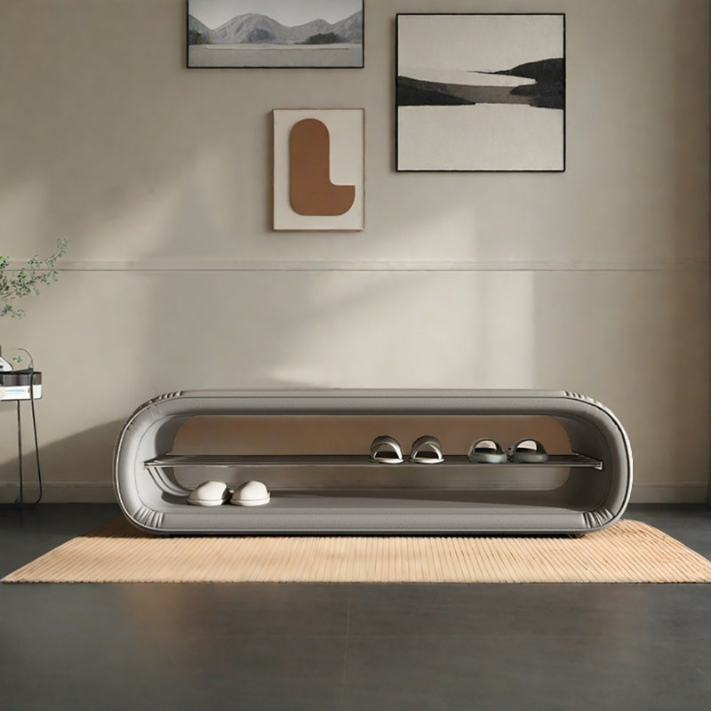 47.2'' Shoe Storage Bench, Gray