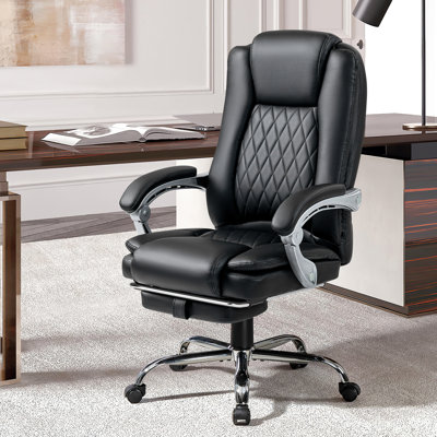 Winston Porter Tamarik Cotton Executive Chair