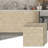 Acoustic Wall Paneling-Set of 4 - 23.6"x23.6" Mosaic Style Paintable Sound Absorbing Wood Wall Panels - 15.5 sq ft Coverage for Living Room, Bedroom, Fireplace, Home Theater, Office-121598351