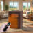 Infrared Quartz Space Heater With Remote Control, 1500W Electric Heater With 3 Heat Settings (750W/1500W/Eco), Timer Function, Overheat & Tip-Over Protection, Cool-Touch Exterior, Child Safety Lock For Home And Office