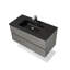 Meuble-lavabo mural simple 36 po avec comptoir en quartz Lecio-1359721814