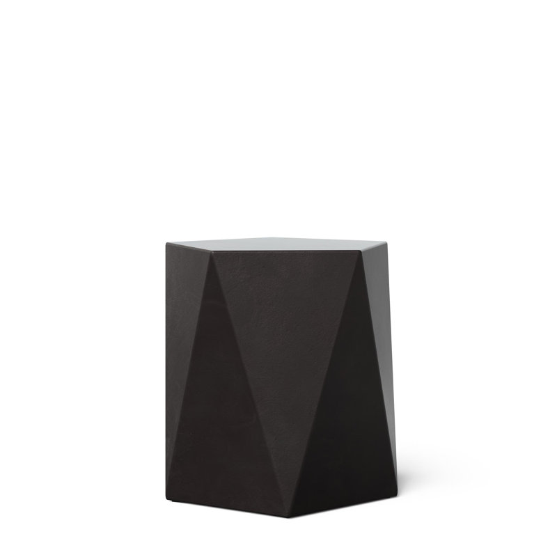 Kelson Accent Stool, Lava Brown