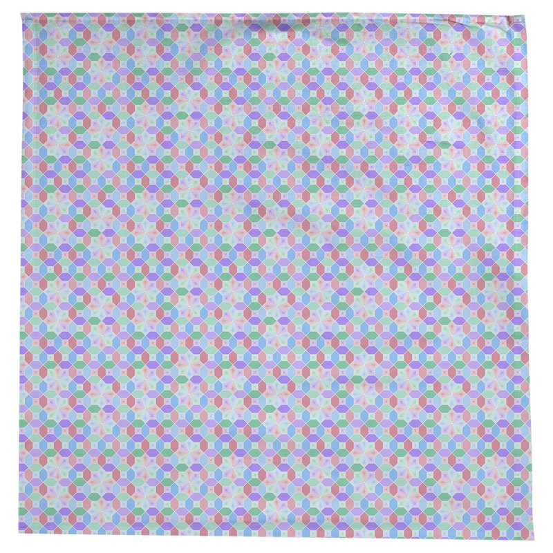 Nappe à motif Leffel, Alternance de pastels