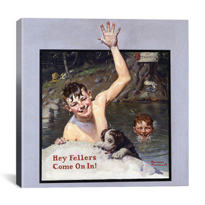 «Hey Feller's Come On In» par Rihamna, reproduction d'art sur toile