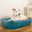 Heller Animal Print Polyester Pet Bed